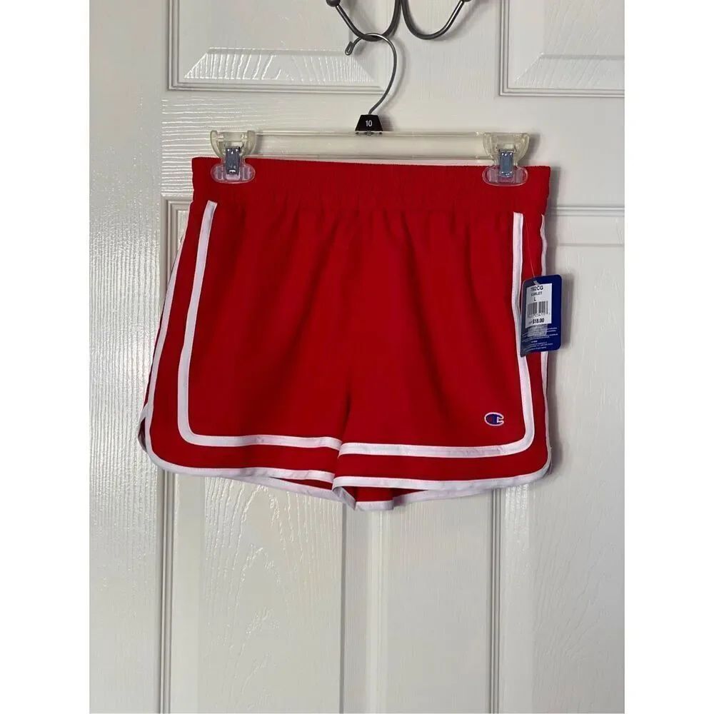 Champion Girls Large Red Lined Authentic Athleticwear